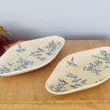 Set of two raviers or old iron soap dish