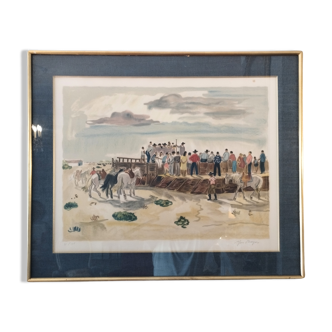 Lithographie Yves Brayer