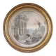 Engraving "Around Rome" by Descourbis and De Machy