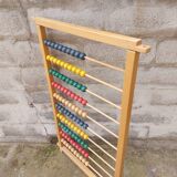 Large vintage wooden school abacus