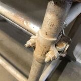 vintage industrial workbench / sidetable / work table