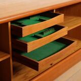 Vintage sideboard | 220 cm Dyrlund | 1960s | Tambour doors