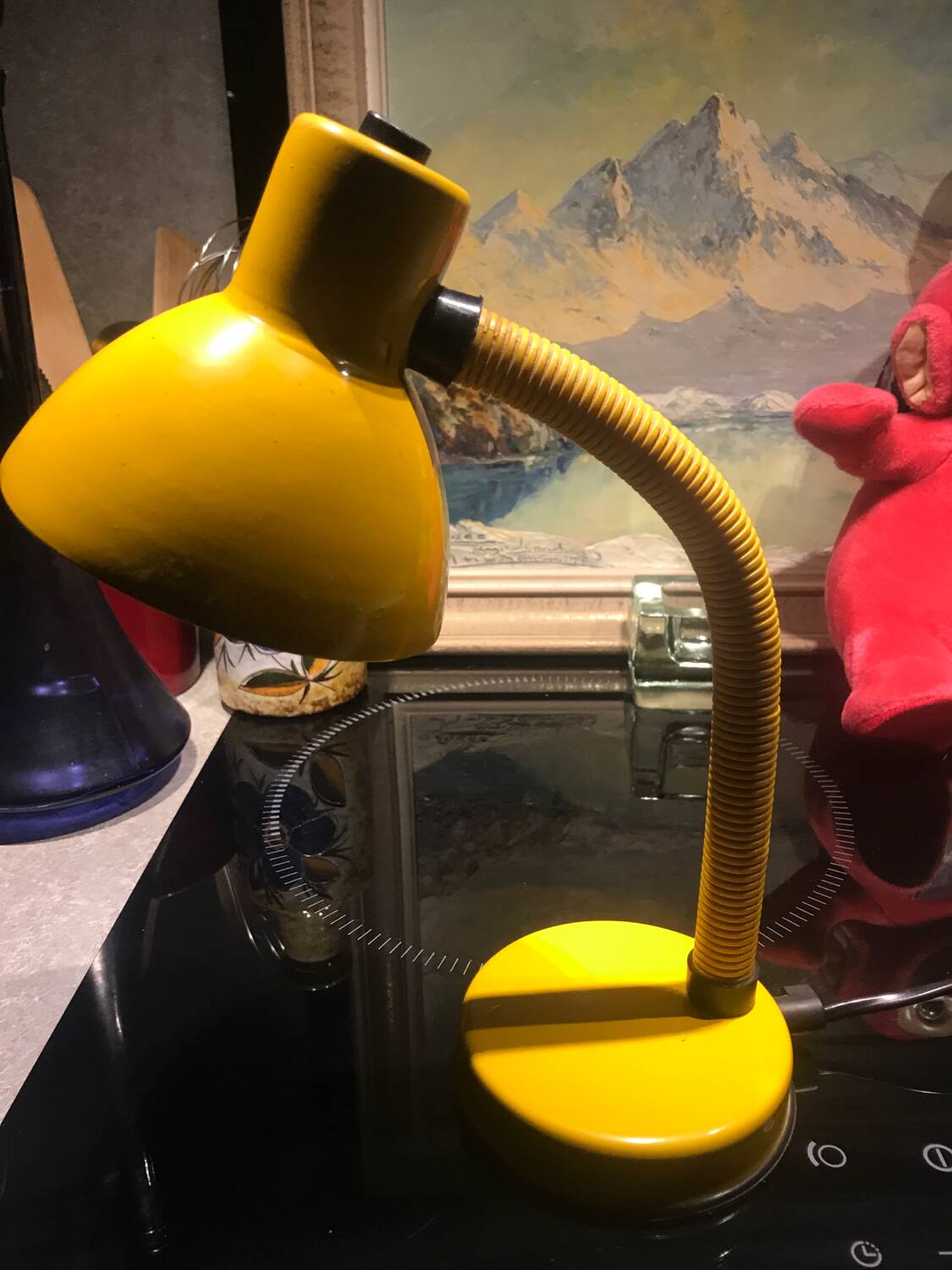 Italian Stilplast desk lamp from the 80s