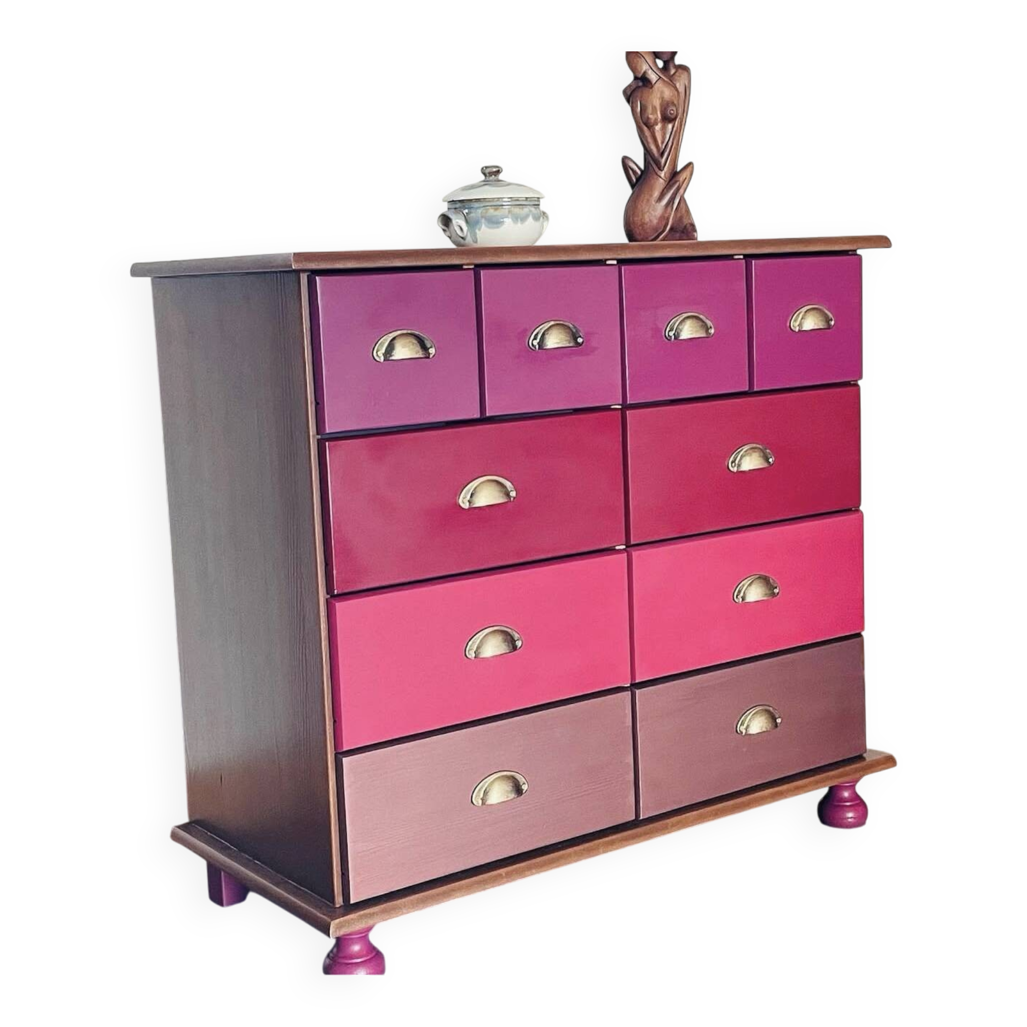 Restored chest of drawers