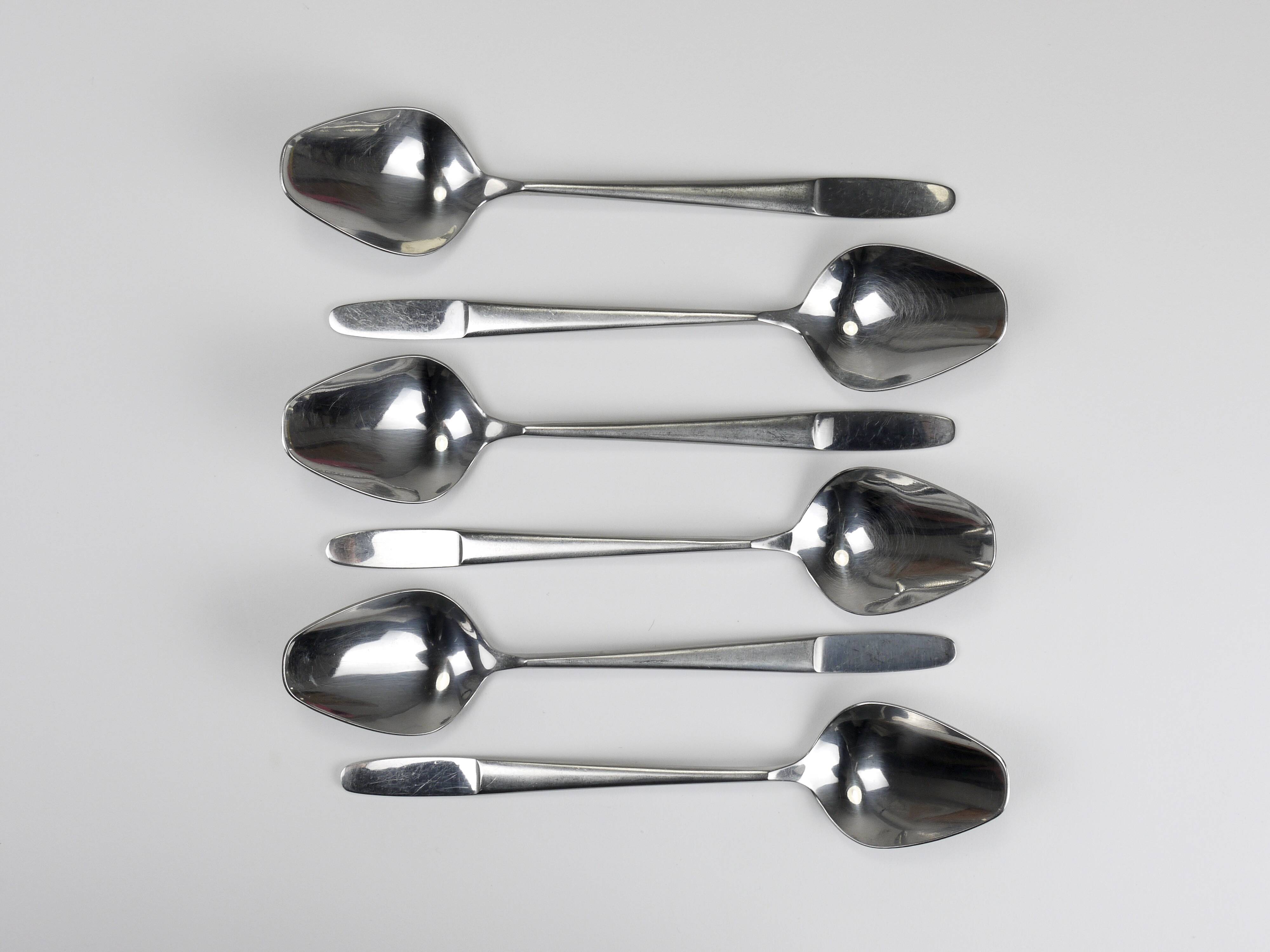 Helmut Alder Amboss Autriche 2070 Couverts pour six personnes, années 1960