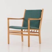 Beech armchair, Danish design, 1970s, designer: Erik Ole Jørgensen, manufacture: Tarm Stole & Møbelf