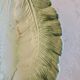 Plat vintage feuille de chou