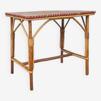 Rattan side table 1960
