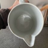 Green checkered pitcher