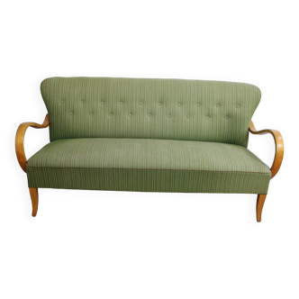 Vintage scandinavian 3-seat sofa 1950 sweden