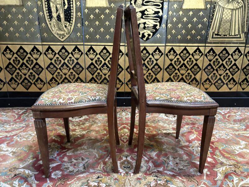 Pair of art deco chairs