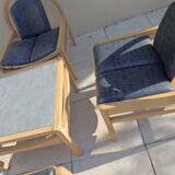 4 armchairs and 1 table Baumann argos