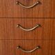 Vintage Scandinavian Teak Nightstand with Four Drawers