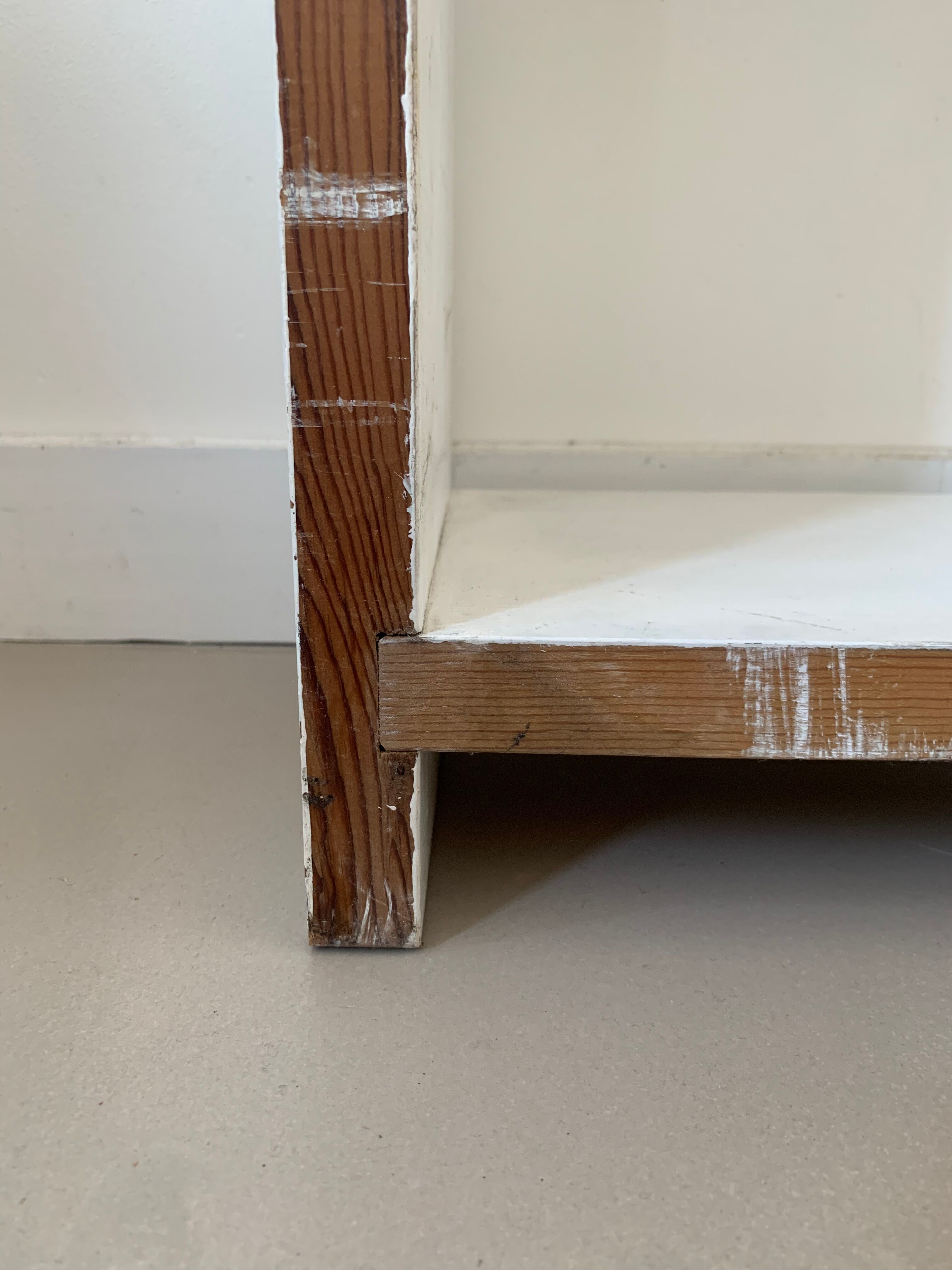 Antique solid wood shelf