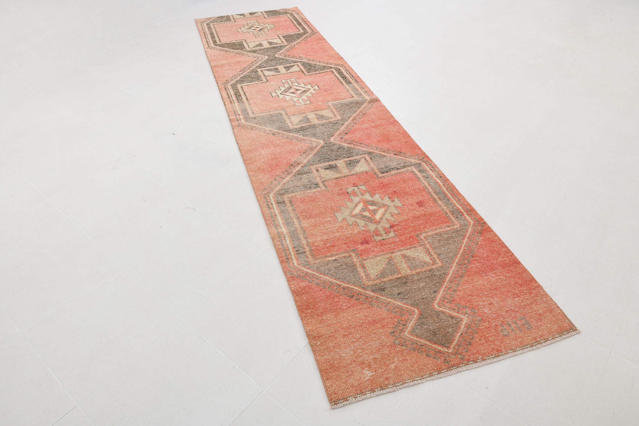 3x11 55s Antique Turkish Runner Rug, 89x337Cm