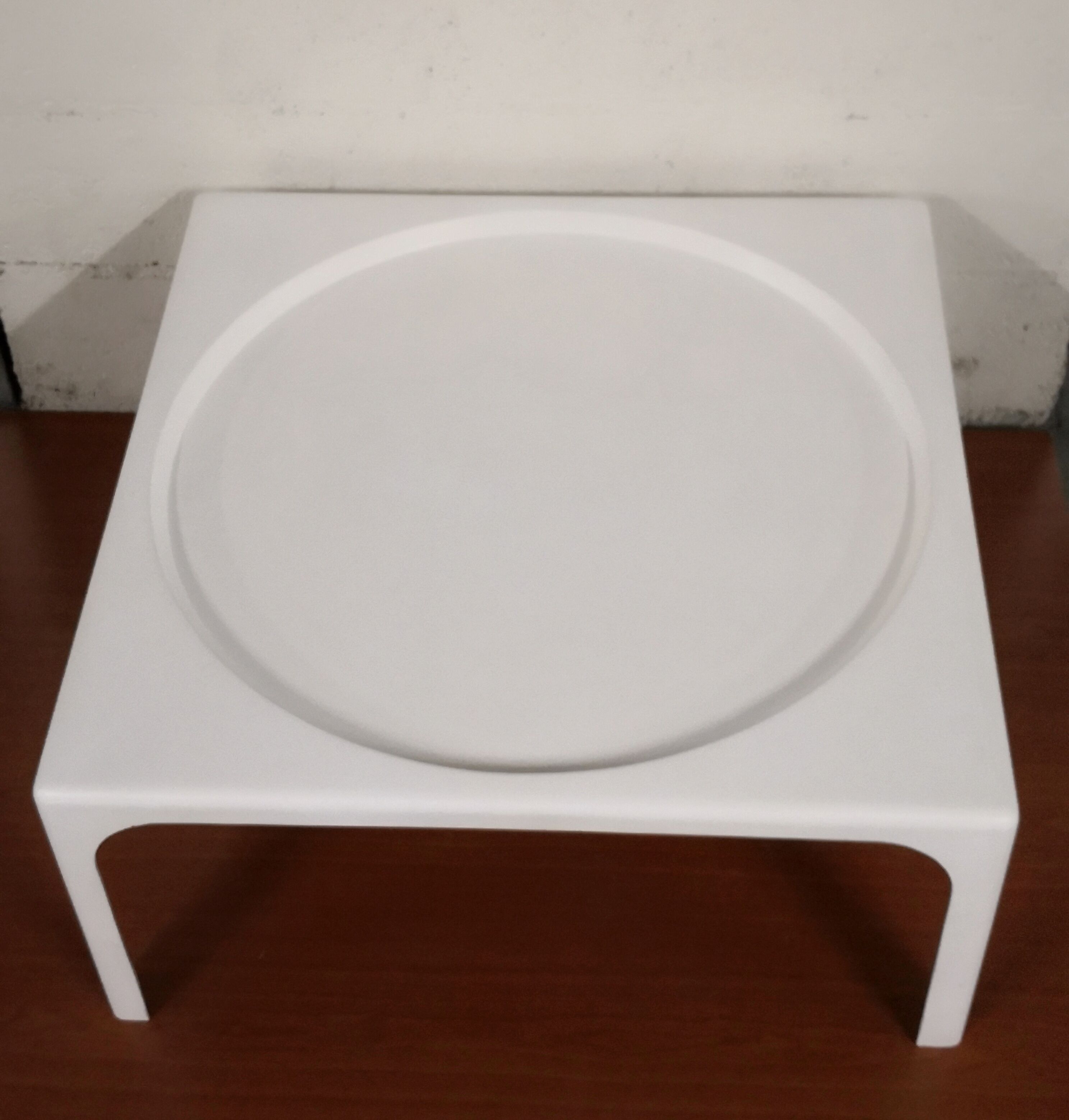 70s fiberglass coffee table.
