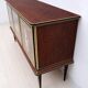 Meuble bar italien du milieu du siècle, Umberto Mascagni pour Harrods Londres, années 1950