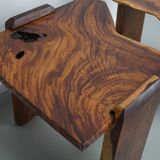 Pair of Vintage Natural Coffee Tables in Walnut, ca 1970/1980