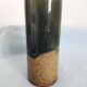 Signed sandstone roll vase