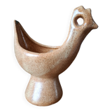 Zoomorphic ceramic candle holder 1950