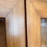 80s pine display case