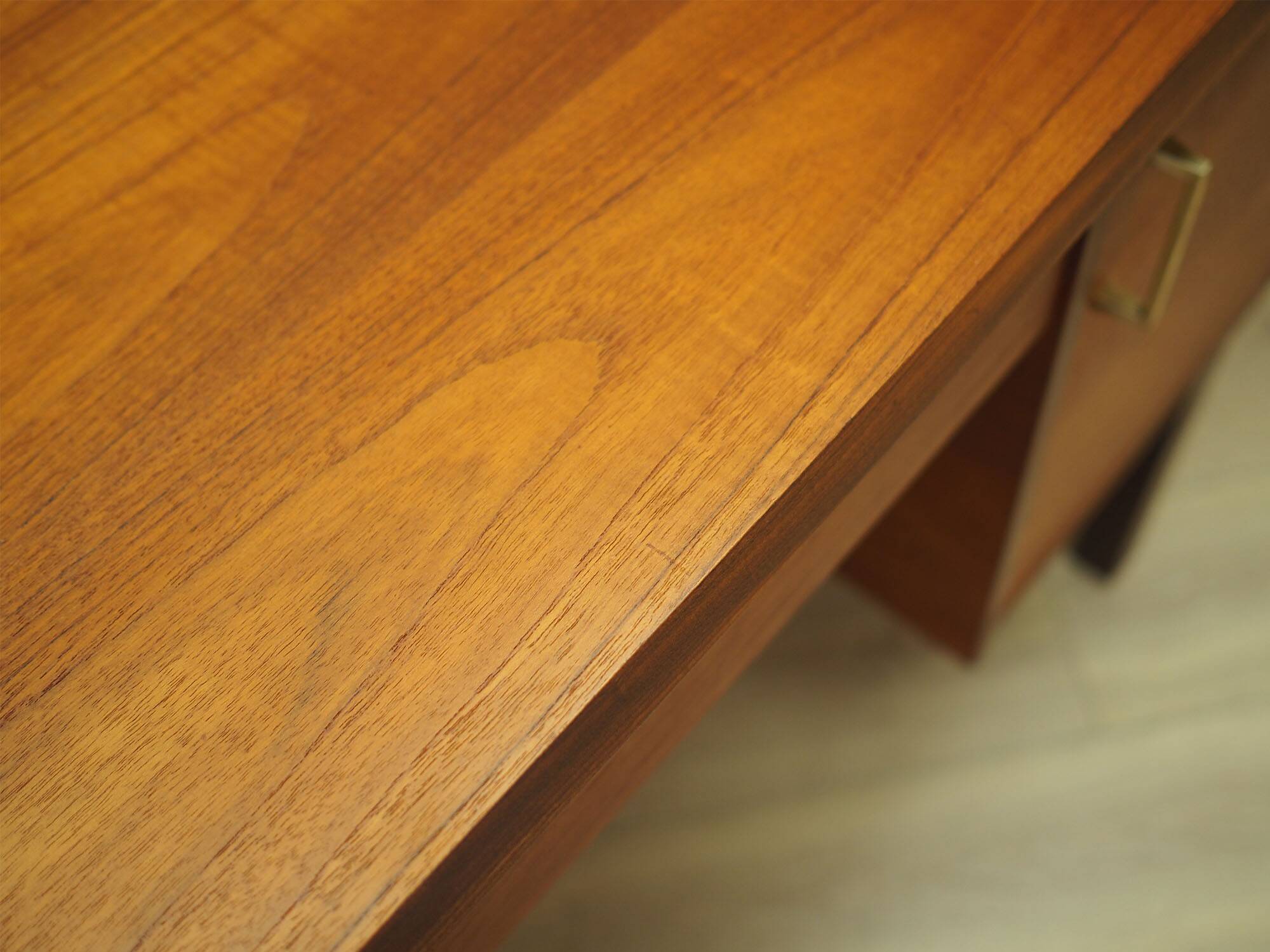 Teak desk, Danish design, 1970s, production: Denmark
