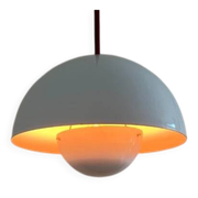 Vintage Louis Poulsen Flowerpot Lamp - Verner Panton - VP1 - Enamel