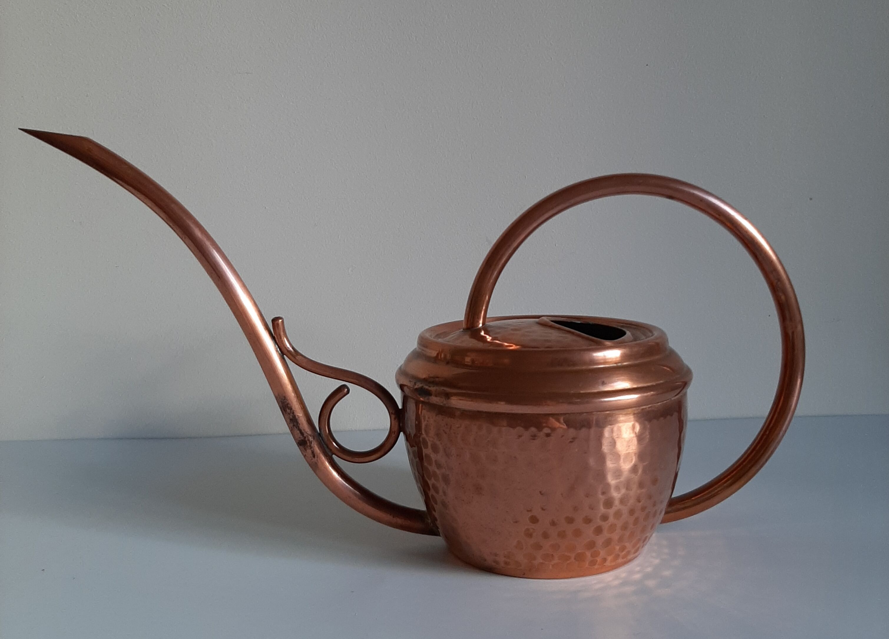 Vintage copper watering can