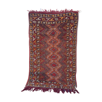 Tapis vintage  marocain fait a main