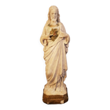 Plaster statue Sacred Heart of Jesus