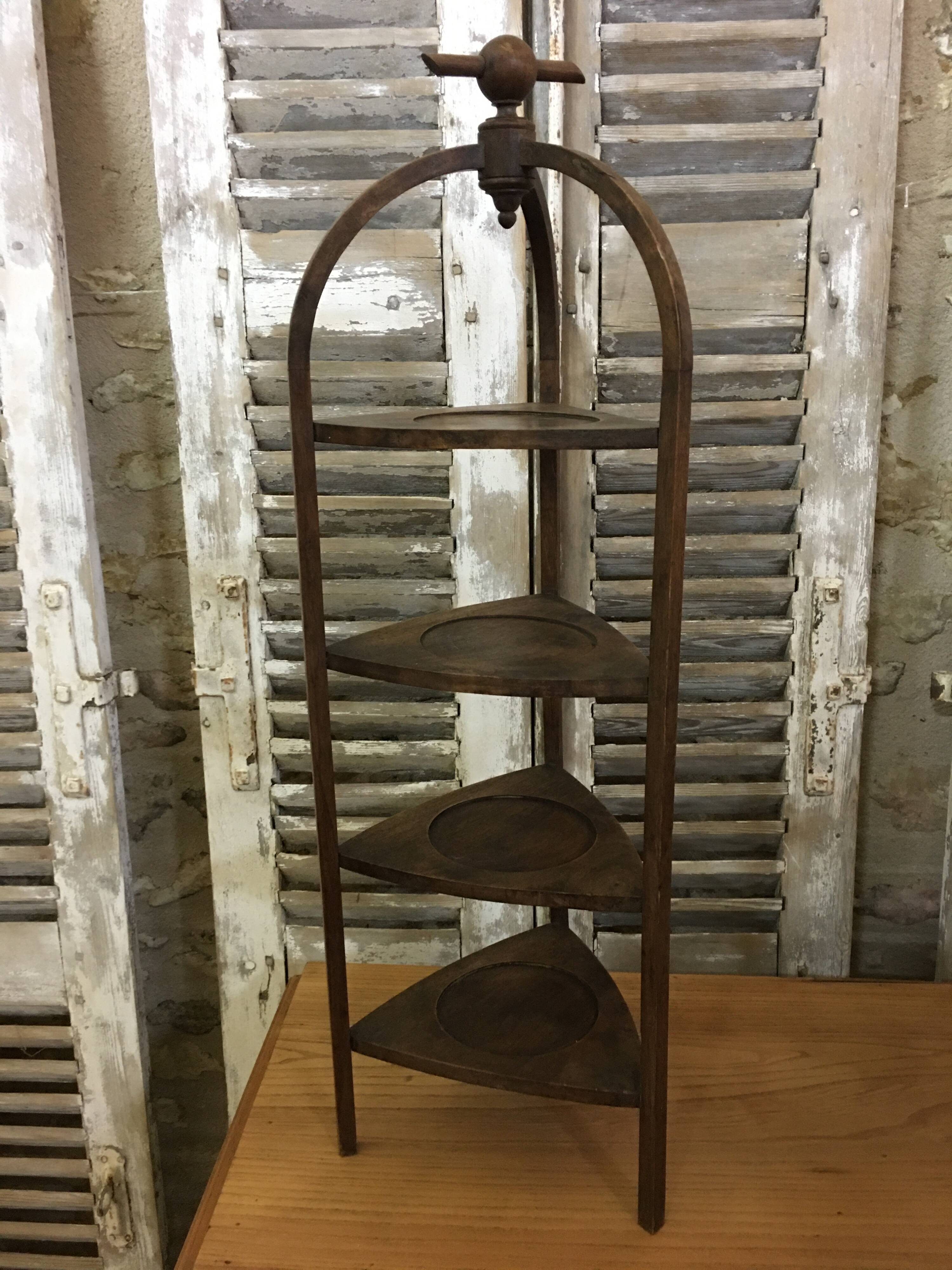 Plate rack, 4 levels