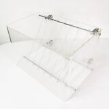 Space-age vinyl record cabinet, Roche Bobois, designed by M. Dumas, France