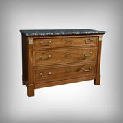 Small Cherrywood Chest of Drawers, Directoire Period – Early 19th Century