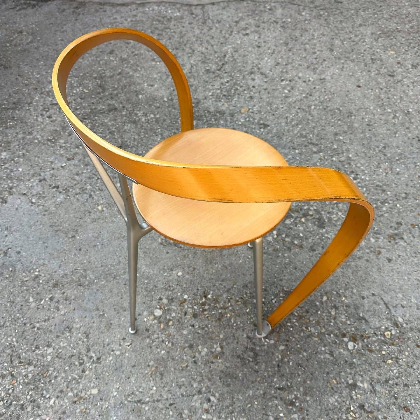 Suite de 6 chaises « Revers » par Andrea Branzi pour Cassina, 1990