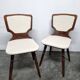 Pair of vintage wooden chairs
