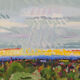 Richmond Terrace Sunset, En Plein Air