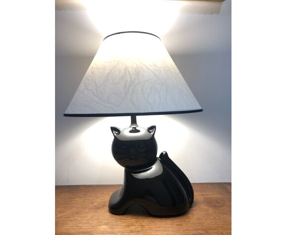 80s cat lamp | Selency