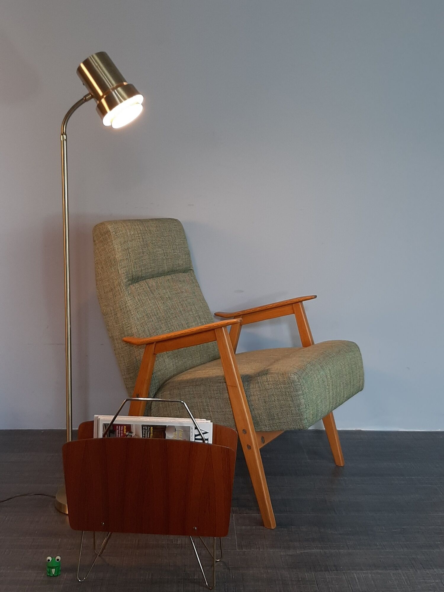 Pair of Interier Praha chairs, Czechoslovakian vintage 1960s