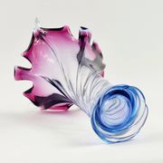 Very Large Mid-Century Murano Glass Twisted Vase from Fratelli Toso, Italy
