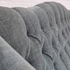 1960s, Danish 3 seater sofa, light blue velour, original good condition.