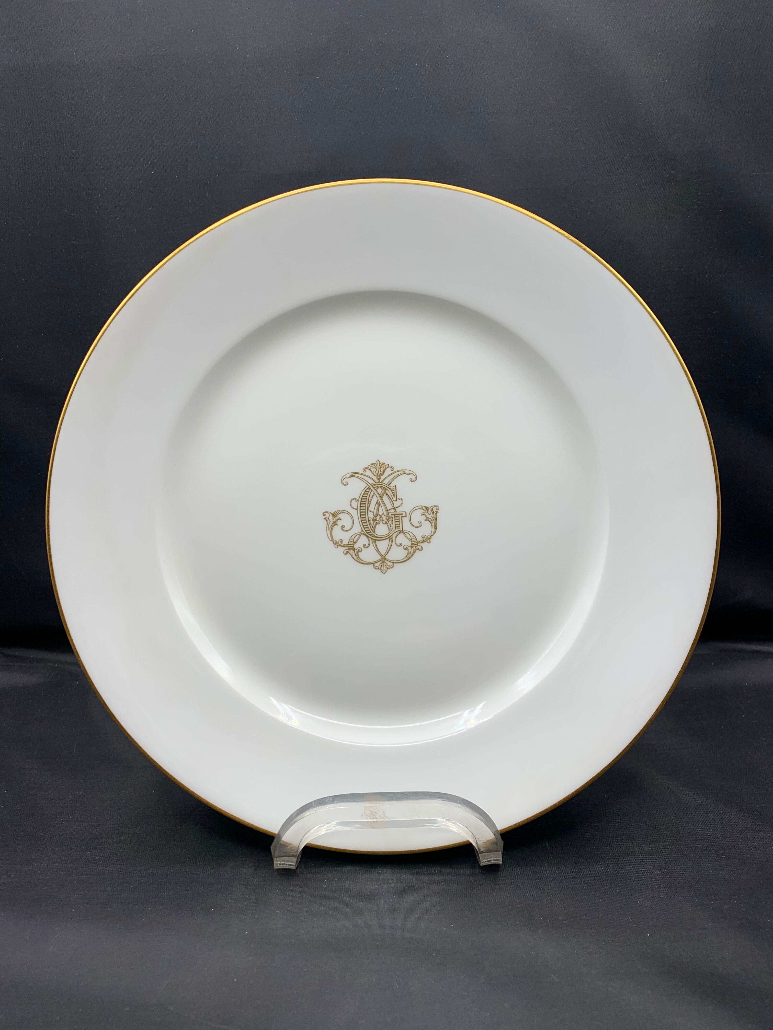 Plate Sevres 1885 - Porcelain