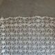 Vintage crochet curtain