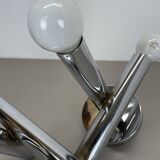 Rare sputnik 'atomic' ceiling light by e.r. nele, temde lights switzerland 1970s