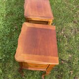 Pair of Bedside Tables Louis XV Style