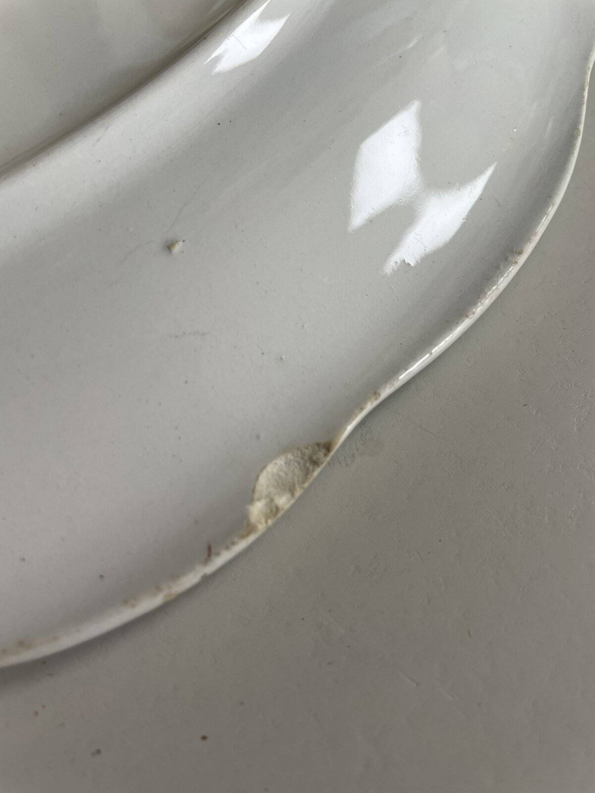 Serving dish KG Lunéville Badonviller diameter 31 cm