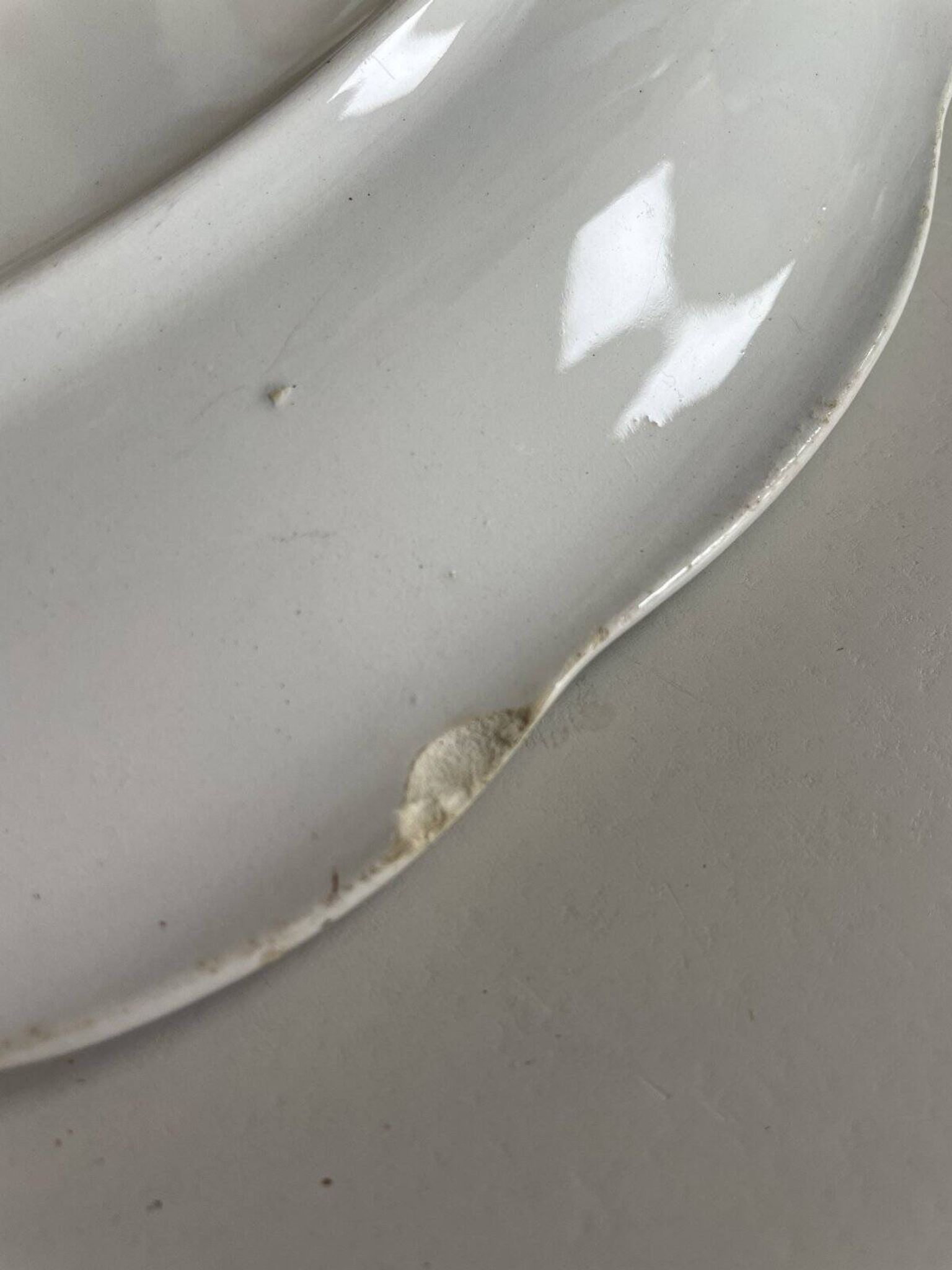 Serving dish KG Lunéville Badonviller diameter 31 cm