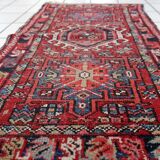 Handmade antique Persian Karajeh rug 2.1' x 3.7' (65cm x 113cm) 1910s - 1С1156