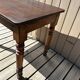 Bistro table in walnut