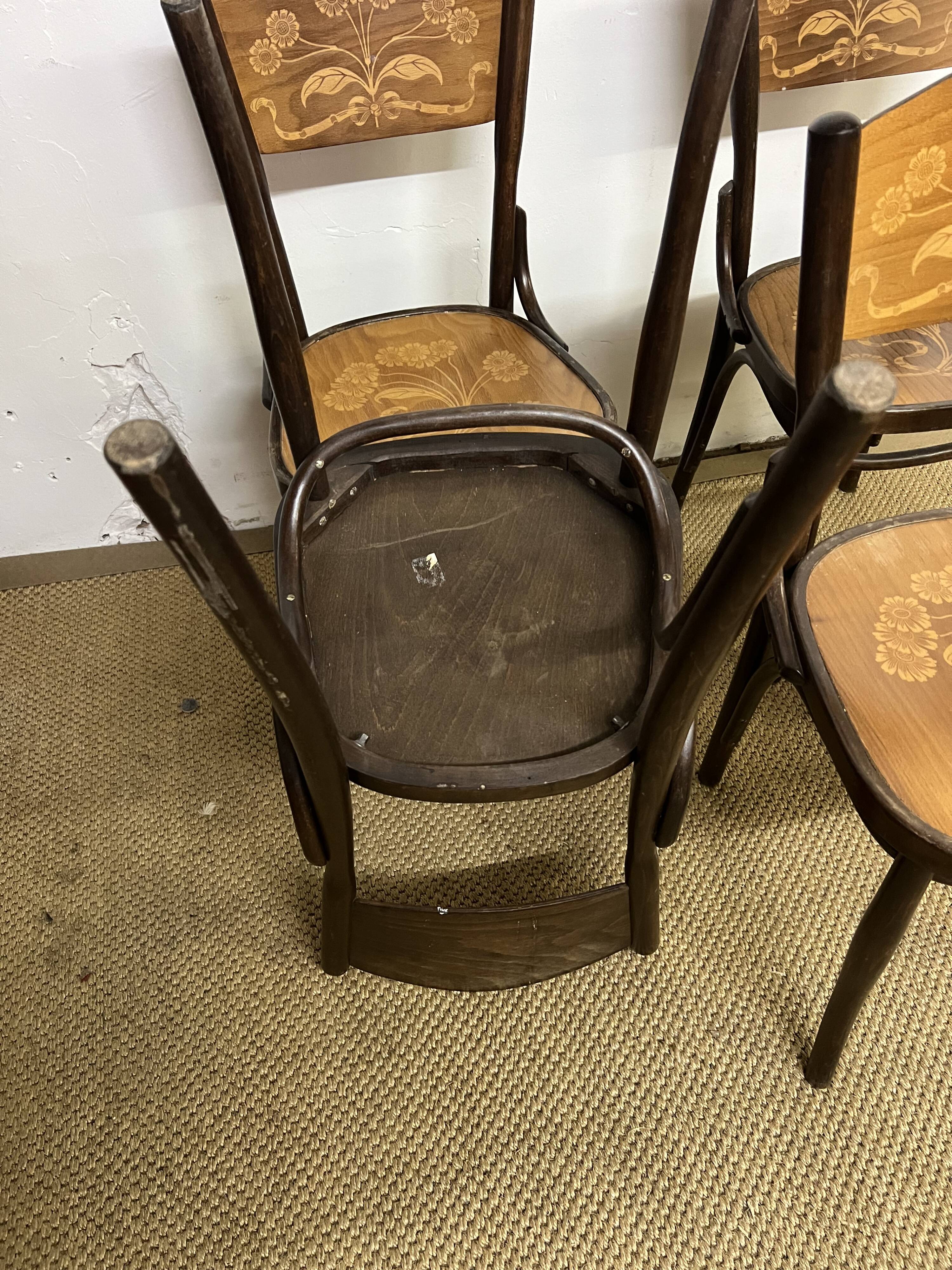 Baumann Vintage Bistro Chairs