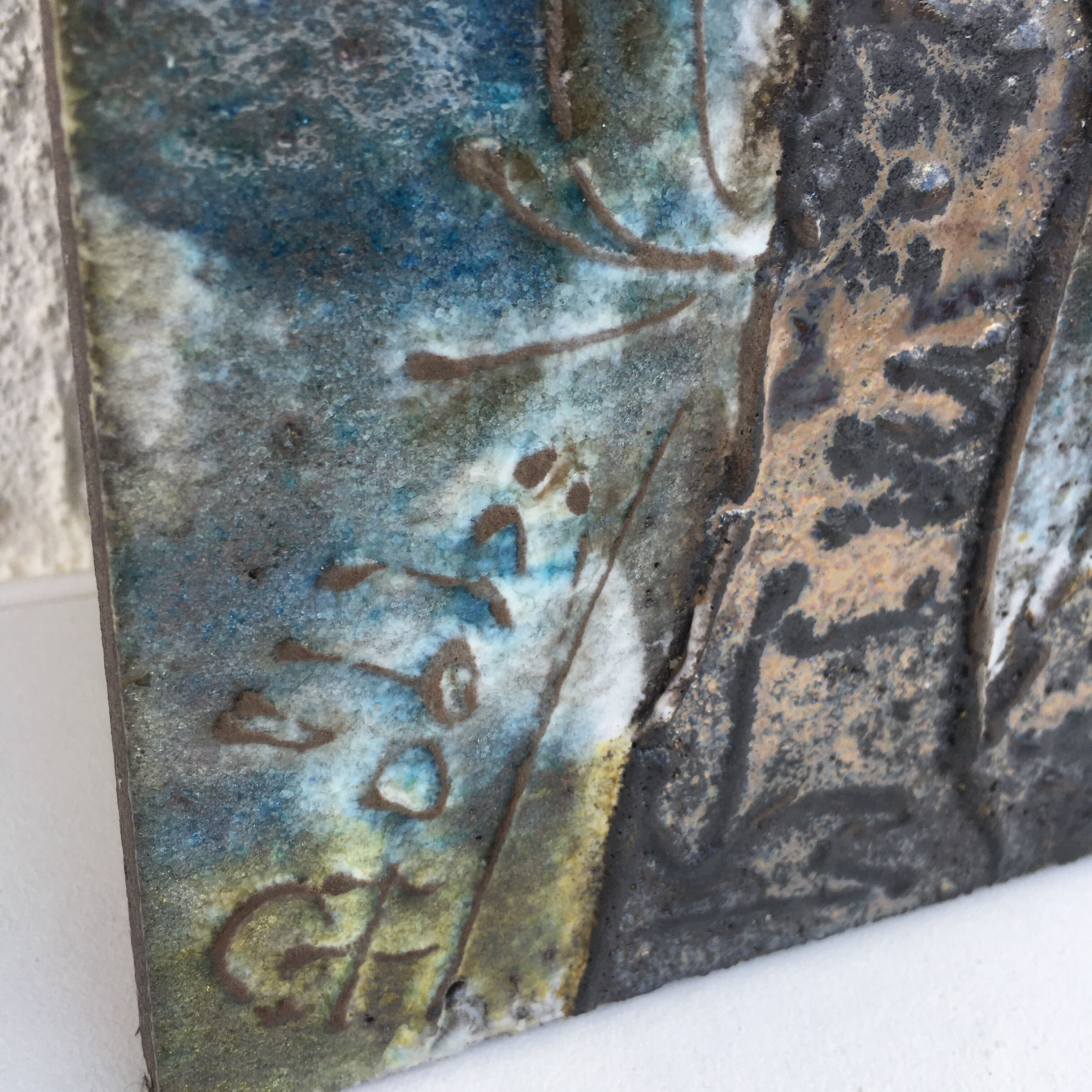 Sunset terracotta wall ceramic